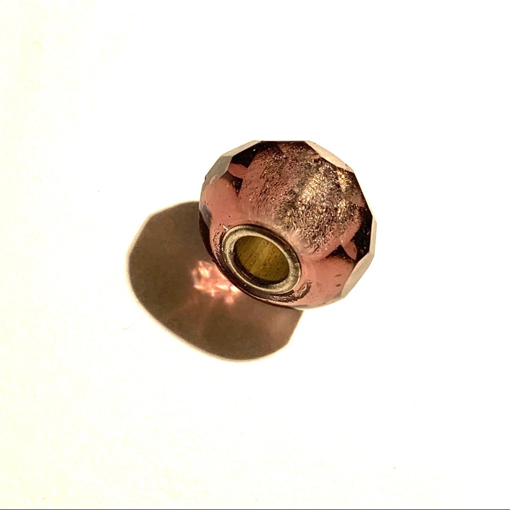 TROLLBEADS purple prism bead